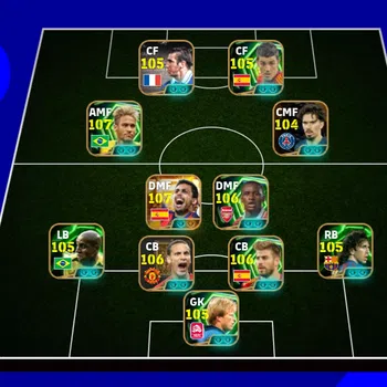 eFootball Accounts Legends & Iconic Players EFOOTBALL COLLECTIVE 3257+ | 6 MANAGER BOOSTER,READY TO PLAY,GG SQUAD,FULL