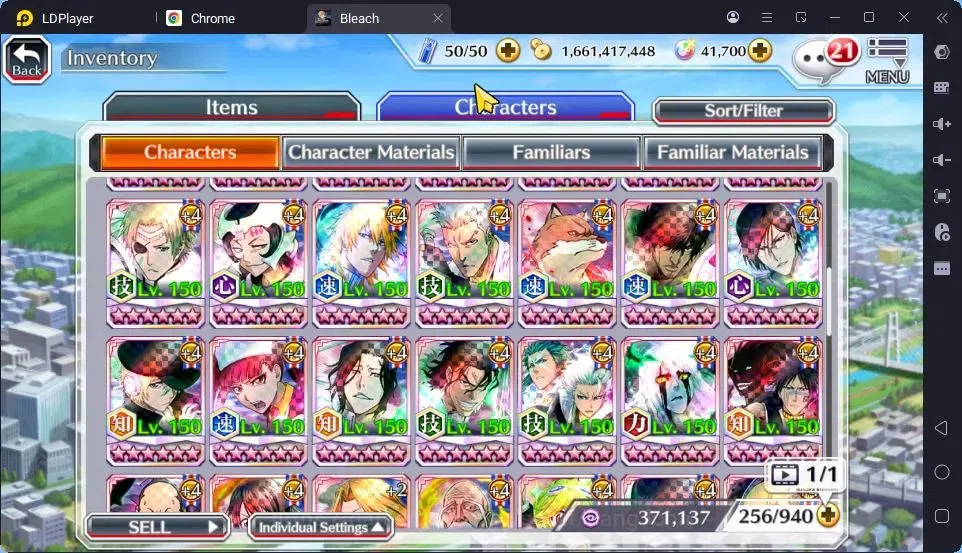 Bleach: Brave Souls Accounts High-End Global | 41.7 Orb | Genryusai Fierce Battle,Ichigo 7TH,Lisa Hollowfied,Shinji 13
