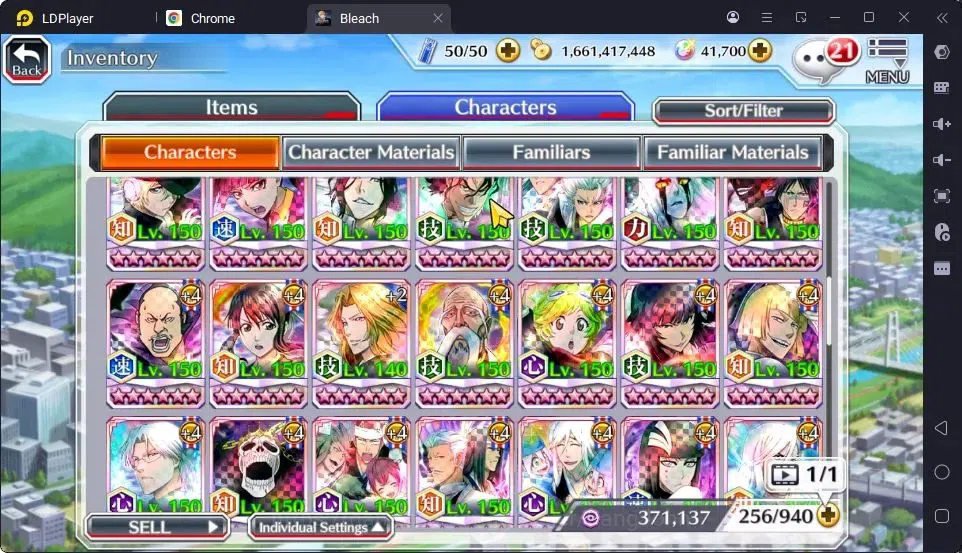 Bleach: Brave Souls Accounts High-End Global | 41.7 Orb | Genryusai Fierce Battle,Ichigo 7TH,Lisa Hollowfied,Shinji 14