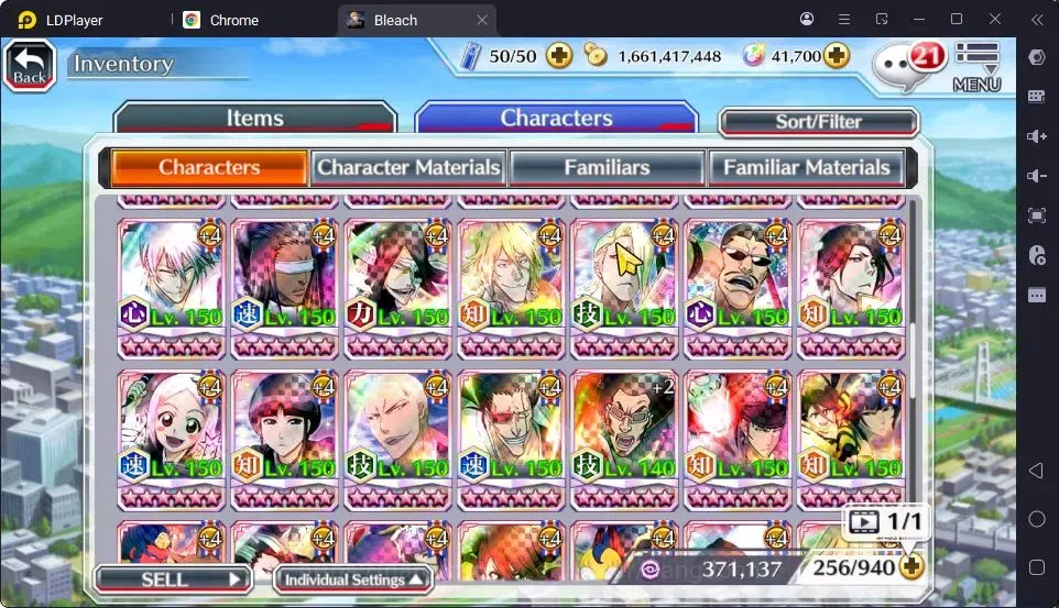 Bleach: Brave Souls Accounts High-End Global | 41.7 Orb | Genryusai Fierce Battle,Ichigo 7TH,Lisa Hollowfied,Shinji 15