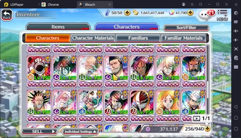 Bleach: Brave Souls Accounts High-End Global | 41.7 Orb | Genryusai Fierce Battle,Ichigo 7TH,Lisa Hollowfied,Shinji 17