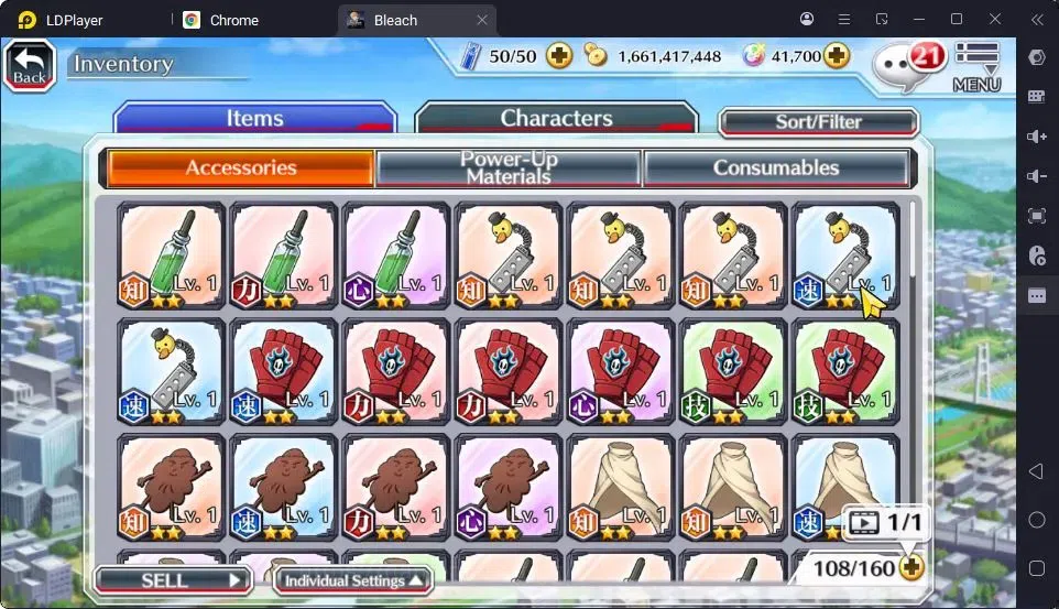 Bleach: Brave Souls Accounts High-End Global | 41.7 Orb | Genryusai Fierce Battle,Ichigo 7TH,Lisa Hollowfied,Shinji 3