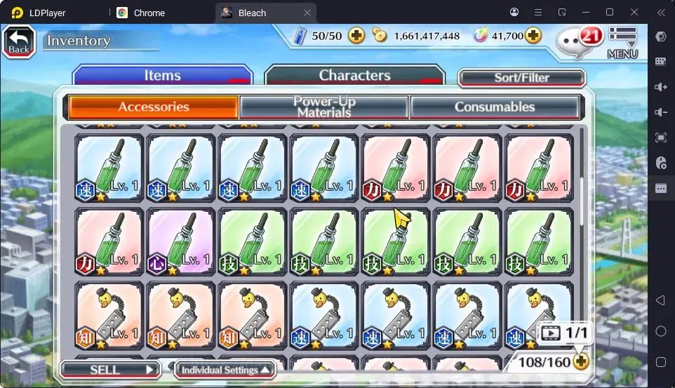 Bleach: Brave Souls Accounts High-End Global | 41.7 Orb | Genryusai Fierce Battle,Ichigo 7TH,Lisa Hollowfied,Shinji 4