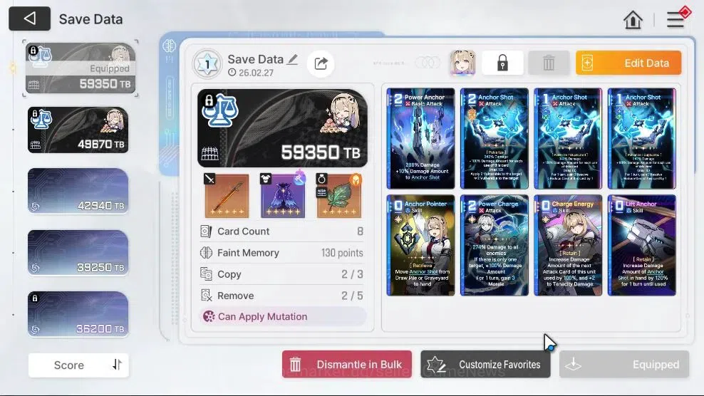 Chaos Zero Nightmare Accounts ASIA|Lv 56|Well Build|15 19