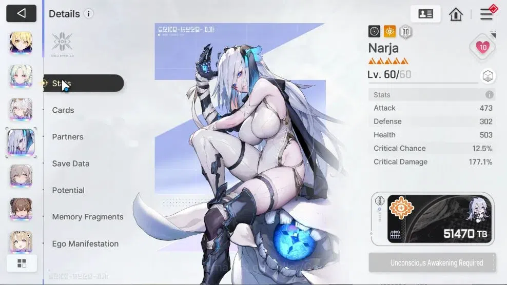 Chaos Zero Nightmare Accounts ASIA|Lv 56|Well Build|15 9