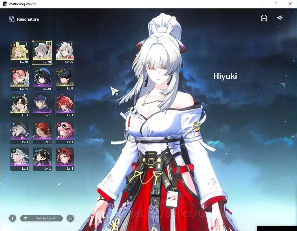 Wuthering Waves Accounts SEA | UL 12 | 2 Limited | Hiyuki  + Sign,Carlotta  image 3