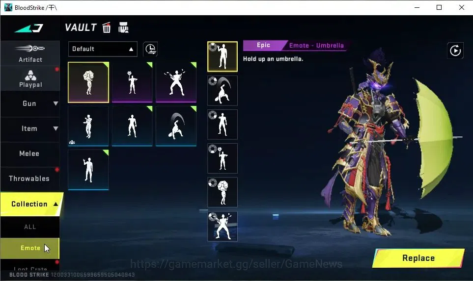 Blood Strike Accounts ASIA|ETERNAL ZERO-Odashadow|10 ULTRA[BLAST,EMMA,ET image 19