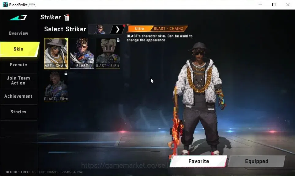 Blood Strike Accounts ASIA|ETERNAL ZERO-Odashadow|10 ULTRA[BLAST,EMMA,ET image 4