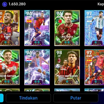 eFootball Accounts Others Mobile|PW 3156|NewRodriBigT,ShowTMateoKovacic+Lionel Messi+Mikel Merino,Epic Sergio Aguero+Steven