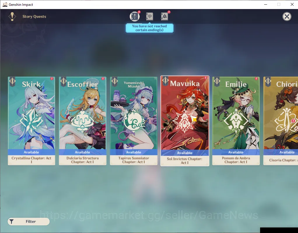 Genshin Impact Accounts ASIA|AR 55|4 Limited +4(*5Wep)|Arlecchino,Raiden,N image 6