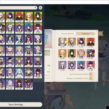 Genshin Impact Mid Game ASIA|AR 55|4 Limited +4(*5Wep)|Arlecchino,Raiden,N image 1