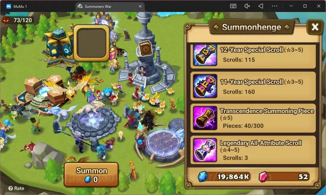 Summoners War: Sky Arena Accounts GLOBAL | NB 5 TESHAR,Starter Gacha 115 12Y+160 11Y image 3