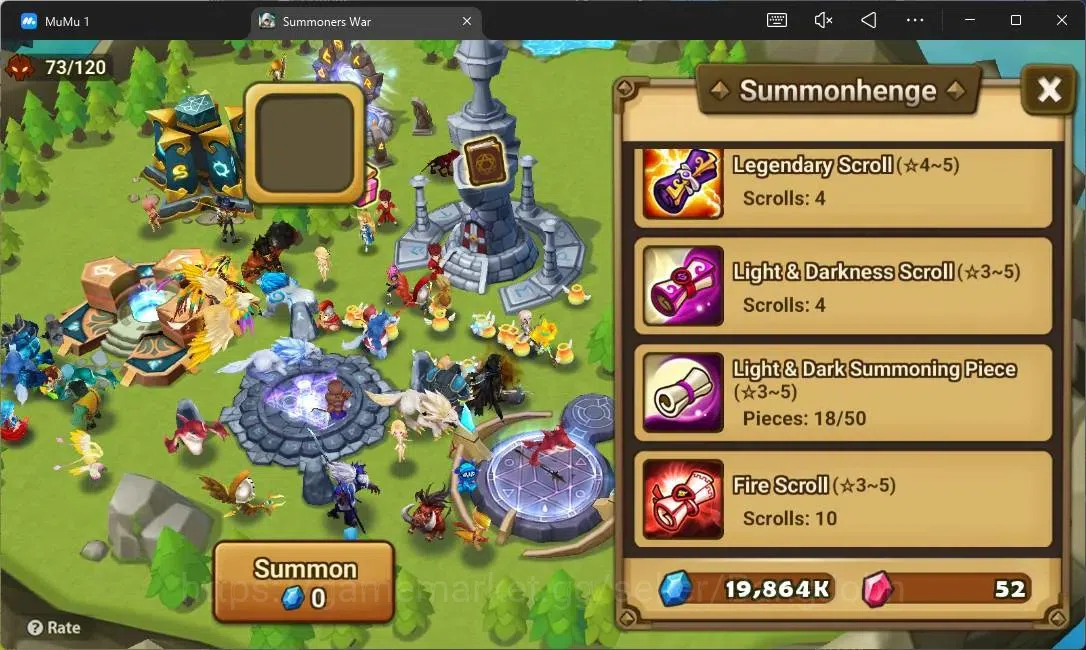 Summoners War: Sky Arena Accounts GLOBAL | NB 5 TESHAR,Starter Gacha 115 12Y+160 11Y image 4