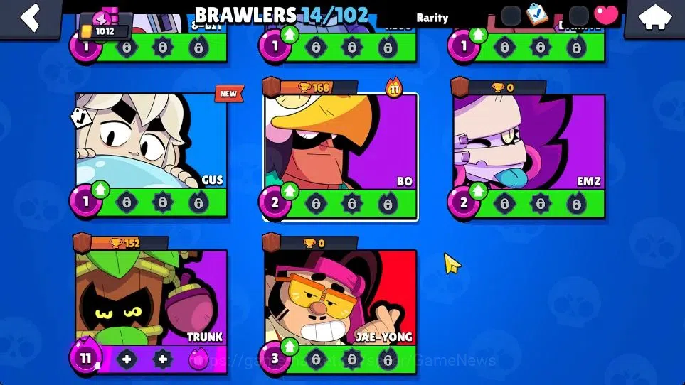 Brawl Stars Accounts 1012 Thropy|15K Bling|14 Brawlers 3 Max Lvl [Shelly,Trunk,Nita]|12 Skin|2 Epic Skin 2 SR|4K PP|CN 6