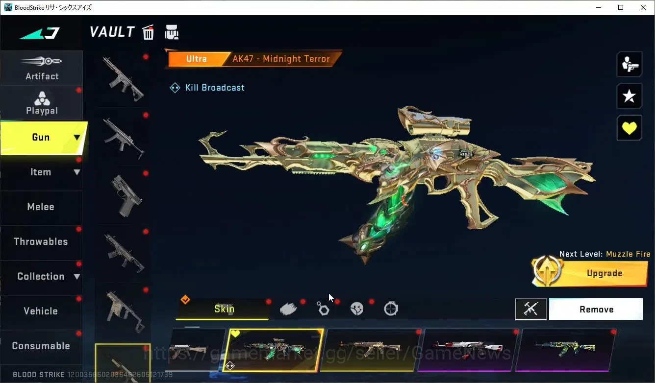 Blood Strike Accounts ASIA|ETERNAL Zero-OdaShadw+Collab AOT[MIKASA,M700, image 15