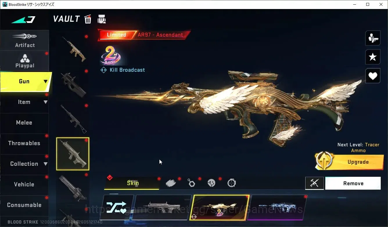 Blood Strike Accounts ASIA|ETERNAL Zero-OdaShadw+Collab AOT[MIKASA,M700, image 17