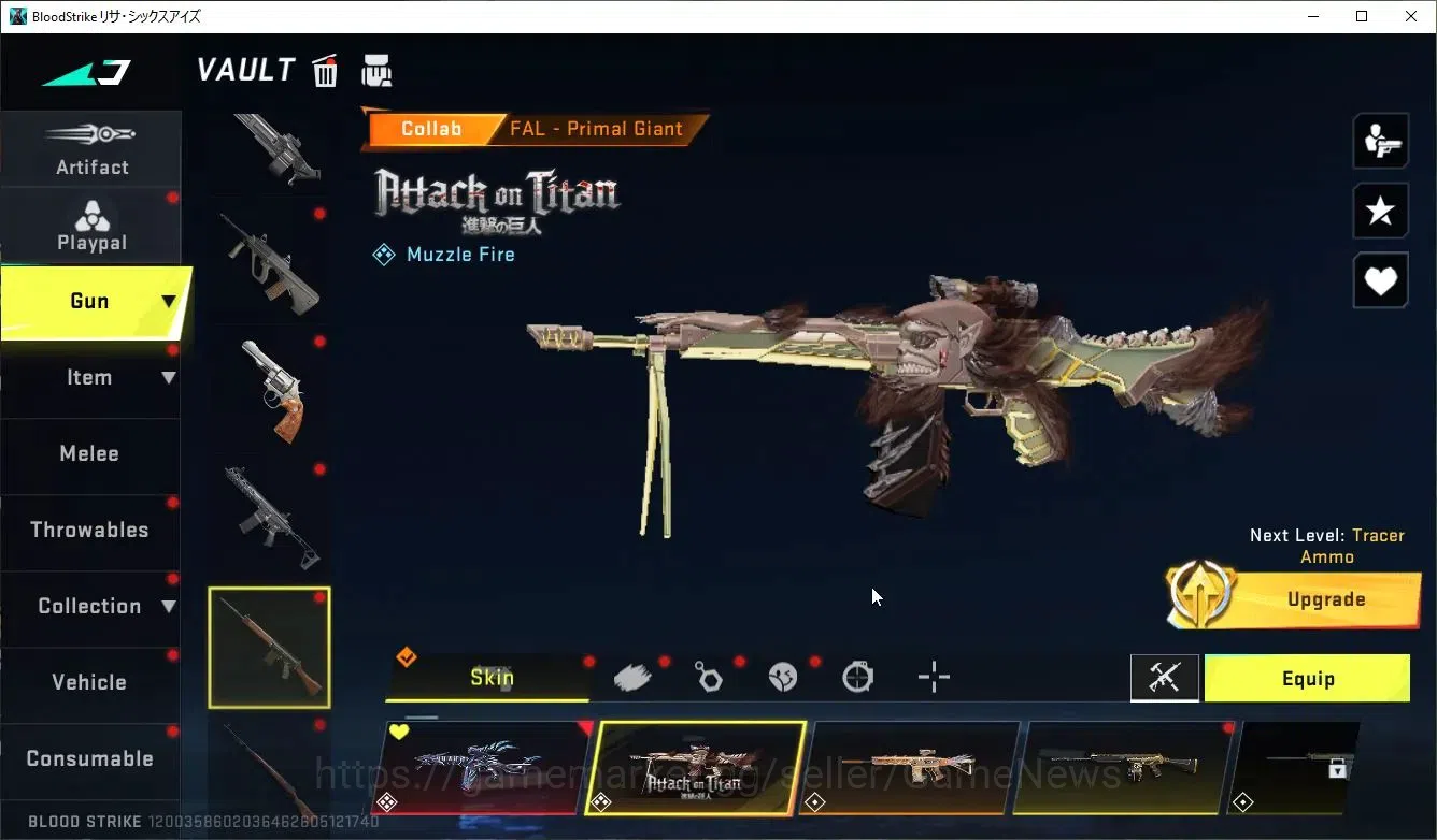 Blood Strike Accounts ASIA|ETERNAL Zero-OdaShadw+Collab AOT[MIKASA,M700, image 20