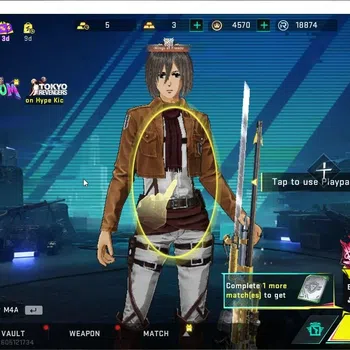 Blood Strike Collab Skin ASIA|ETERNAL Zero-OdaShadw+Collab AOT[MIKASA,M700, image 1