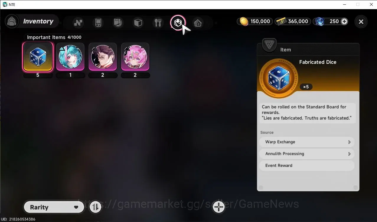 Neverness to Everness Accounts Global EU|HL 3| 1 SSR Limited Hotori +1 S-Class Ch image 7