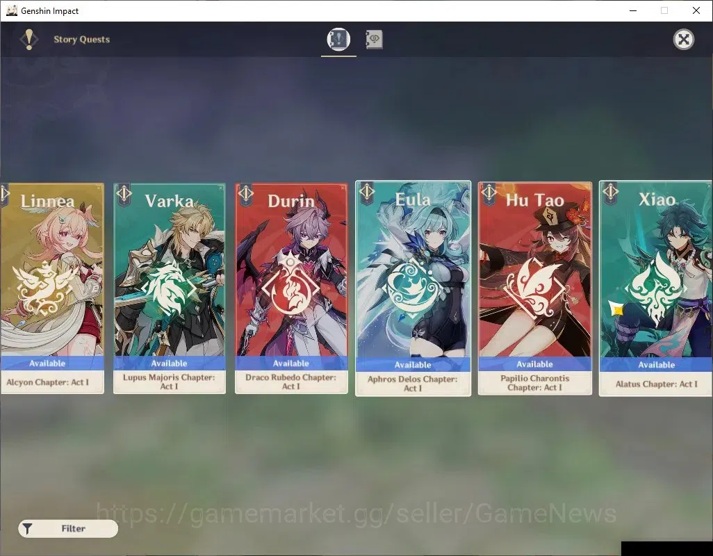Genshin Impact Accounts Asia| AR 51| All Unset| 1 Limited+1(*5Wep)| NeferC image 20