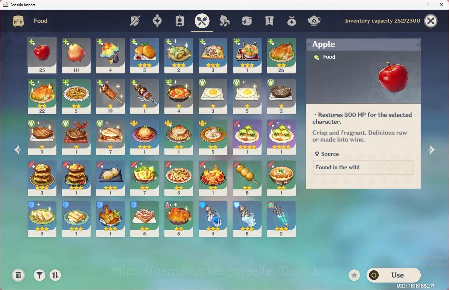 Genshin Impact Accounts ASIA | STARTER | AR 34|1 Limit|3 STD|Limit Linnea| image 12