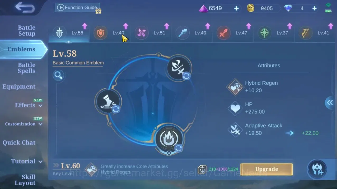 Mobile Legends: Bang Bang Accounts Hero 67|Skin 79|High Glory 56|Dragon T[Lancelot,Li image 12