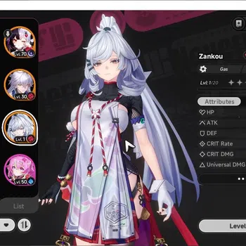 Neverness to Everness Accounts GLOBAL SEA|HL 47|TL 32|9 S-Class 4 LMT[ZankouA1,Lacrimosa,Shinku,Iori],Etc|5 Glider|1 S Class