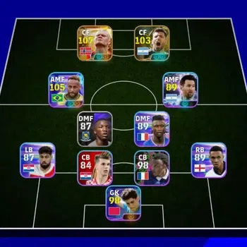 eFootball Accounts Legends & Iconic Players Mobile|PW 2802 |New Big Time Haaland, Aguero| Showtime Neymar Jr, Messi|Konami