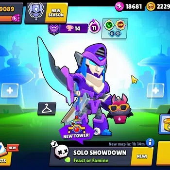 Brawl Stars Accounts Thropy 9089 |72 Brawler|5 Max Hypercharge|3HC, 3Legend, 4 Mythic Skins|12990 Bling|14 Gems | ProtectOff