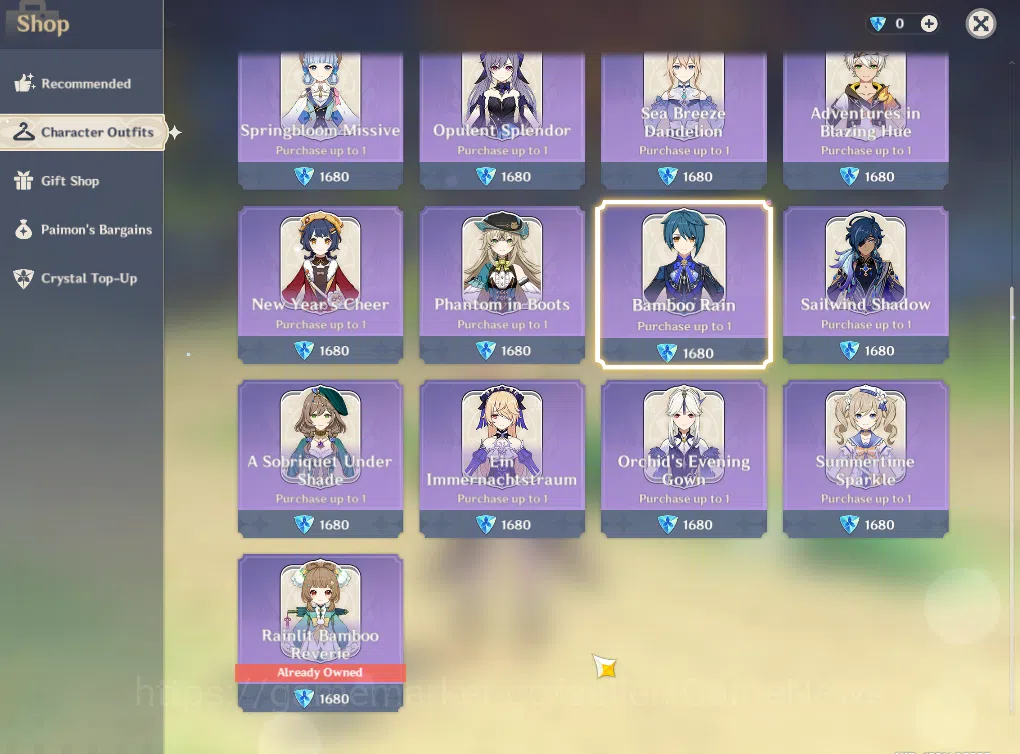 Genshin Impact Accounts ASIA|AR47|2Limited+2(*5Weapon)|Linnea,Columbina+si image 2