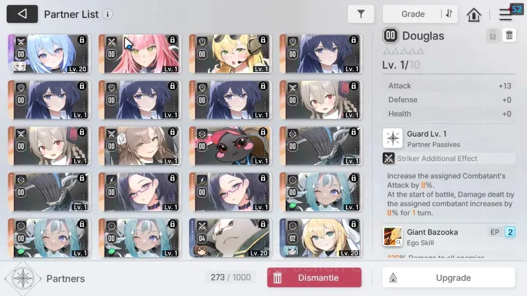 Chaos Zero Nightmare Accounts GLOBAL Lv40|4 SSR[HeidemarieM1,YukiM2,Haru,Veronica]+9 SR[MikaM1,NiaM3,SelenaM3,BerylM3,Etc]|1 9