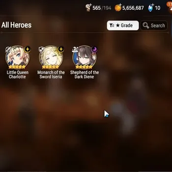 Epic Seven Accounts Starter Global|Unverif|Starter 3 ML(Miseria,Shepherd Dark Diene,LQC)Haru Collab|PoH+Bless ON|Theater