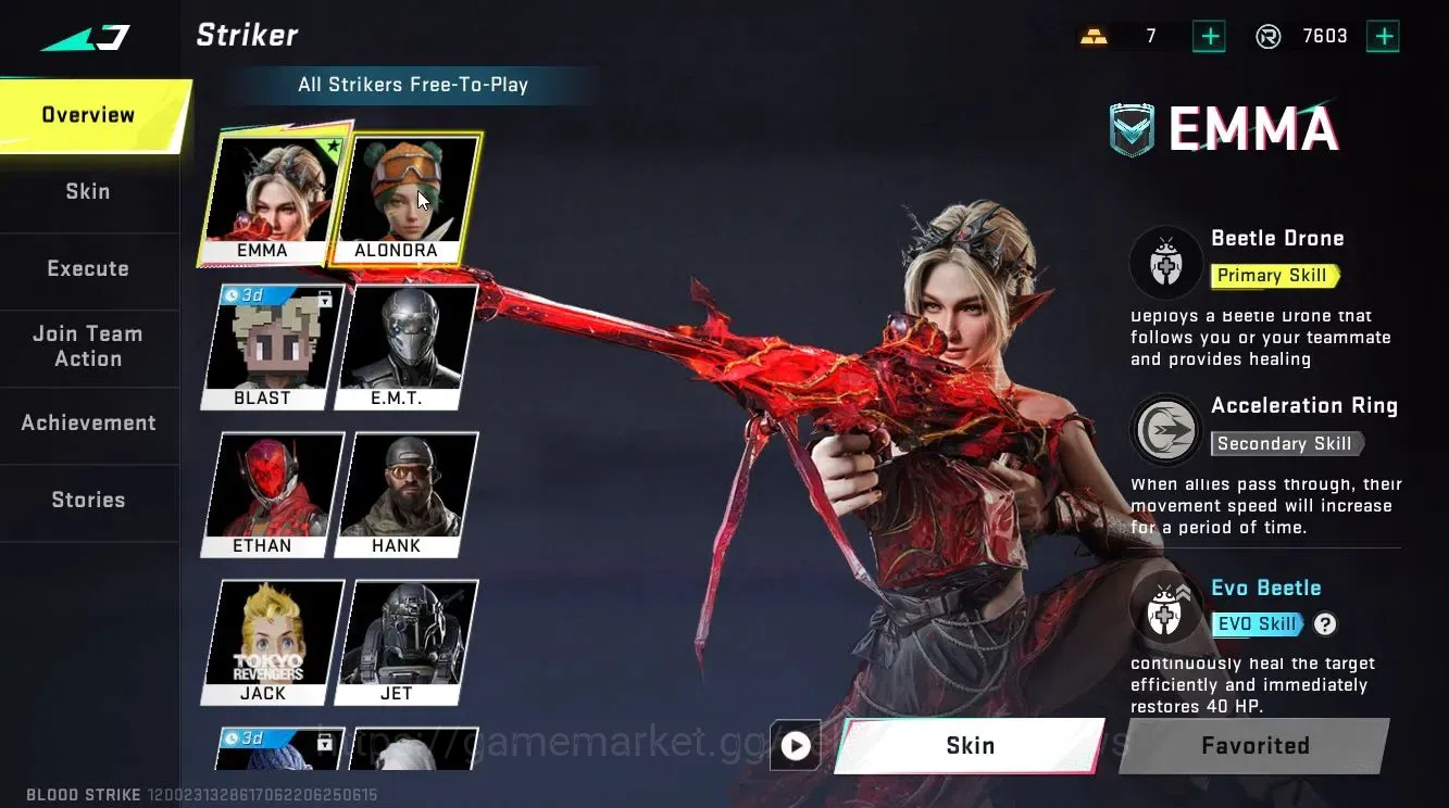 Blood Strike Accounts ASIA|Collab TR [JACK-Takemichi,MCX-W Future]|ULTRA image 3