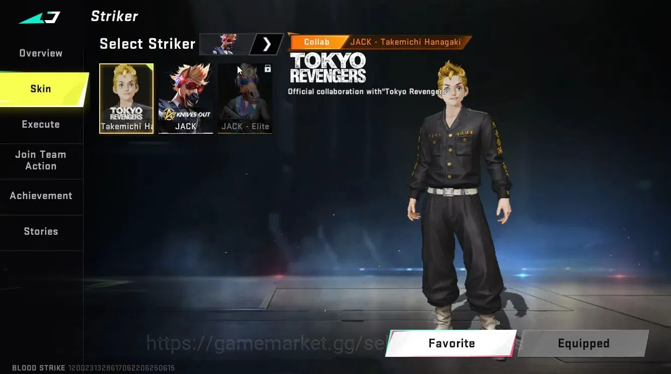 Blood Strike Accounts ASIA|Collab TR [JACK-Takemichi,MCX-W Future]|ULTRA image 7