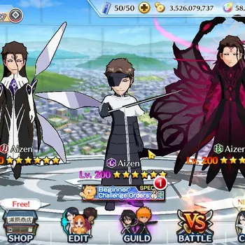 Bleach: Brave Souls Accounts High-End Global |1,3M BP+58K Orb|1 MT| End Game | Aizen TYBW26| Aizen,Ulquiorra 11th |Ichigo