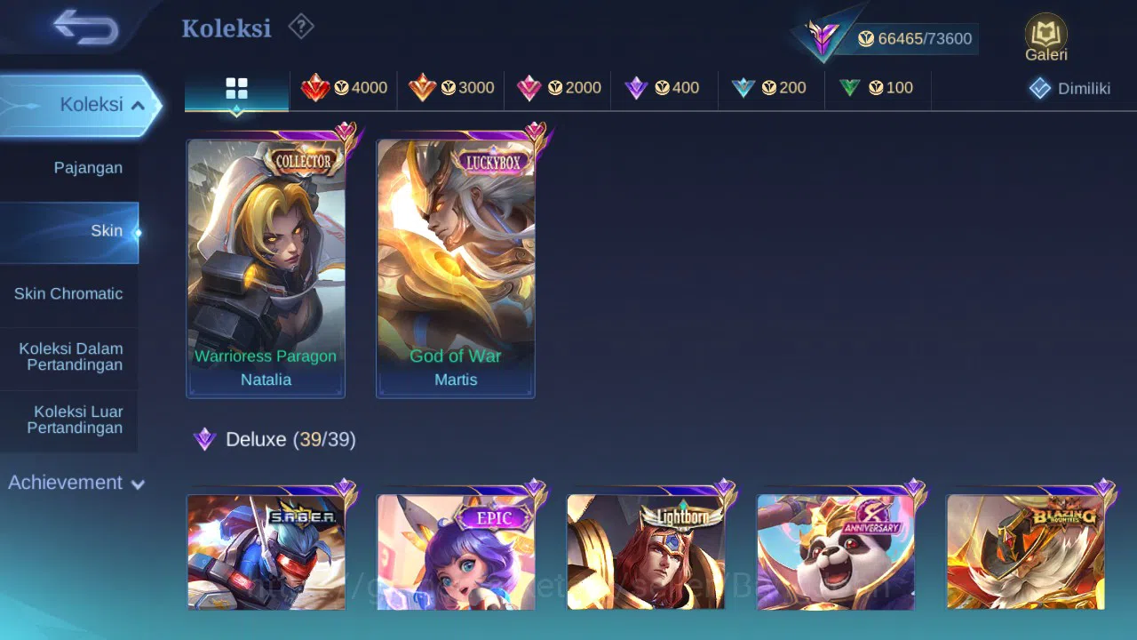 Mobile Legends: Bang Bang Accounts Hero 131 | Skin 292 | Aspirants Vexana | Prime Gra image 2