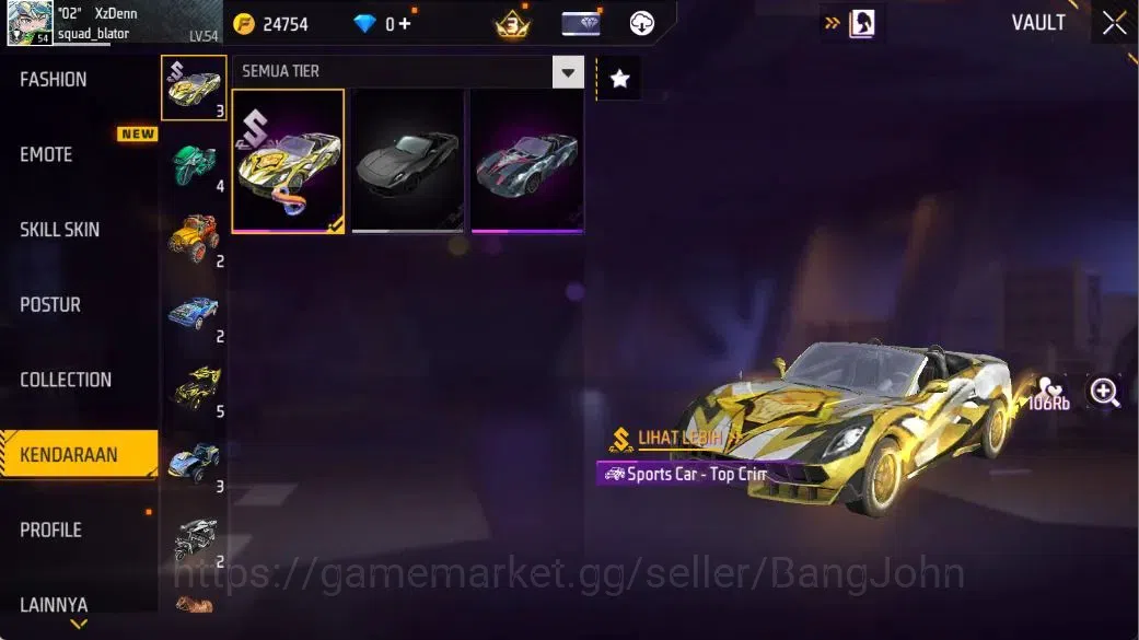 Free Fire Accounts Indonesia | Evo(AK47-BLUE FLAME DRACO Lv5,GROZA-BA image 19