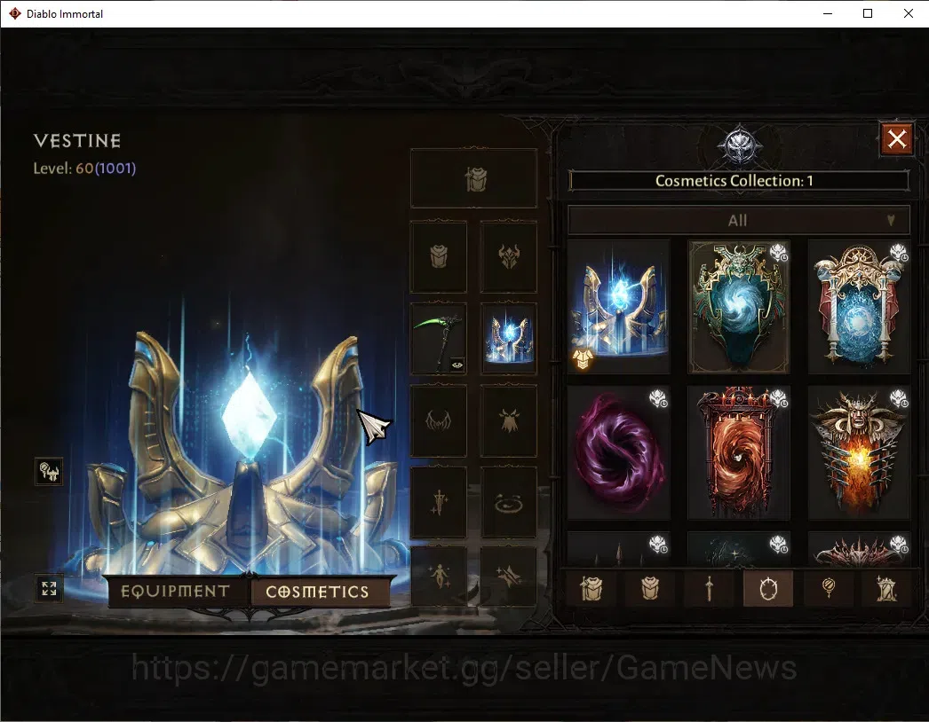 Diablo Immortal Accounts NA-High Heavens|CS ON|Lv60(1001)|Necromancer|47k C image 10