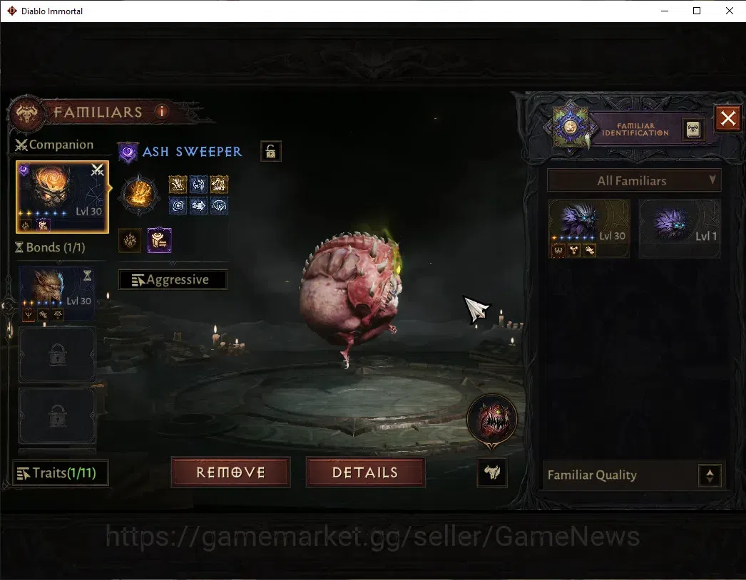 Diablo Immortal Accounts NA-High Heavens|CS ON|Lv60(1001)|Necromancer|47k C image 12
