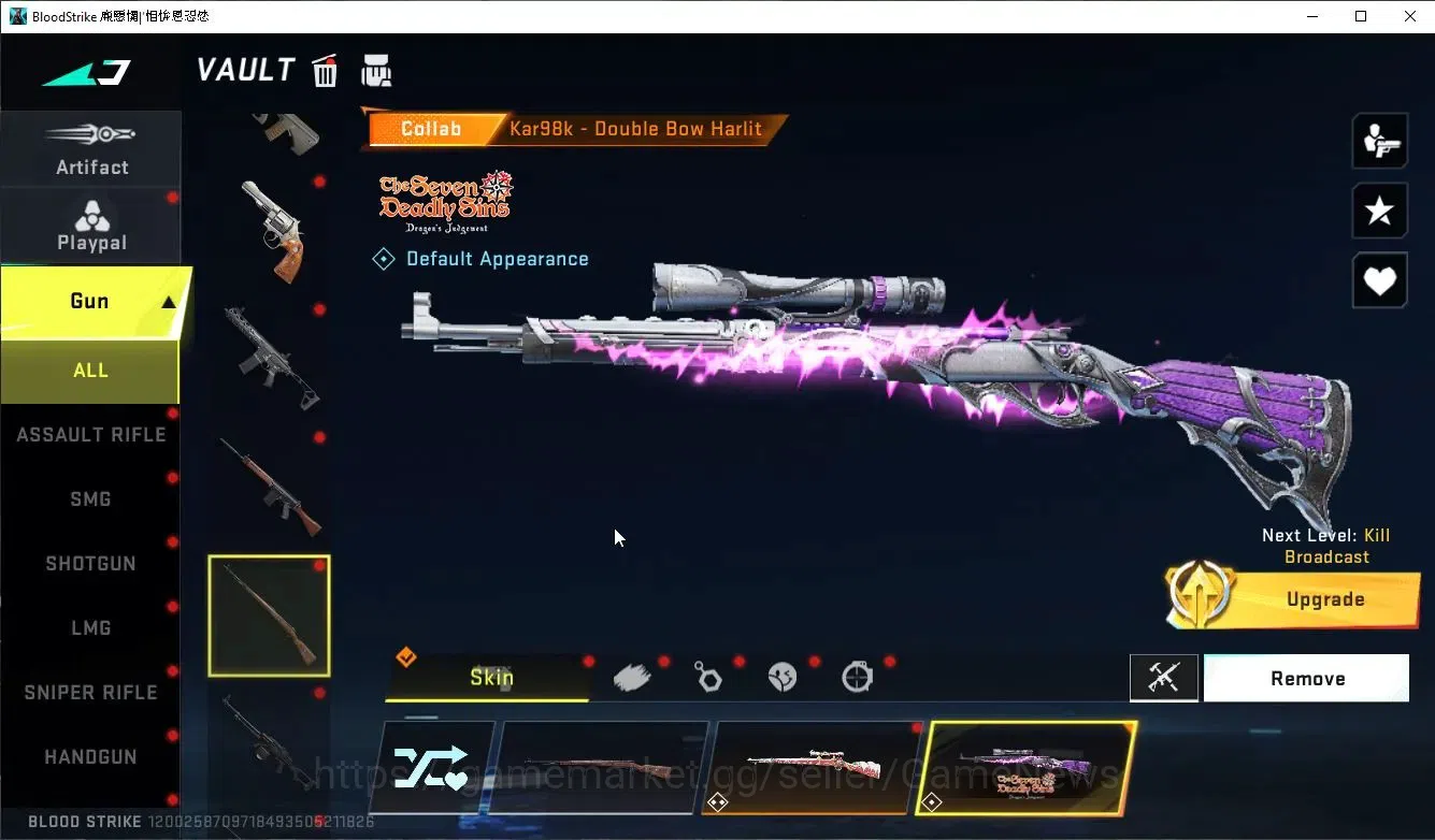 Blood Strike Accounts Asia|ETERNAL DeAgle+Collab TR Jack-Takamichi,7DS A image 10