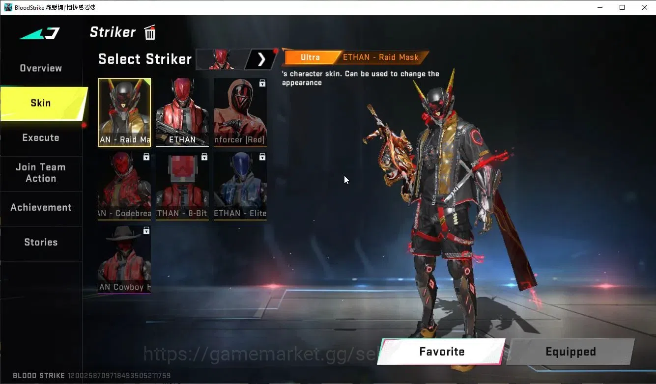 Blood Strike Accounts Asia|ETERNAL DeAgle+Collab TR Jack-Takamichi,7DS A image 6