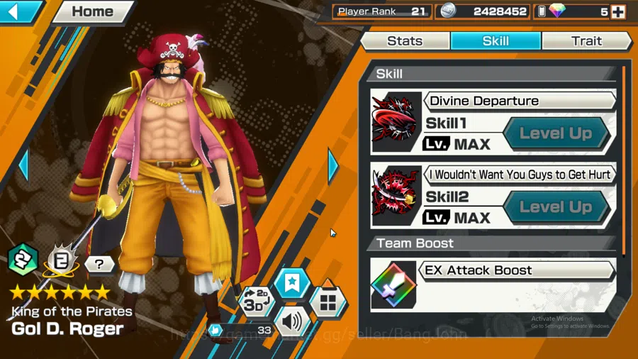 One Piece Bounty Rush Accounts GLOBAL | MAX 2 | EX3 | Egghead nami, BP kuzan, FIL image 6