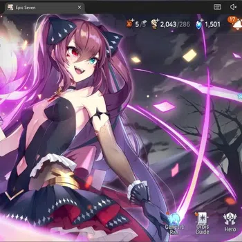 Epic Seven Accounts Mid-Tier Global Unverif |9 ML(WOTM Tenebria,LQ Charlotte,SB Sezan,Harseti,TR Elvira, Etc)|PoH ON|SS