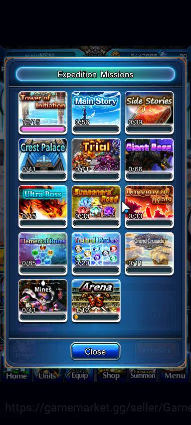 Grand Summoners Accounts Global|Rank 26|Starter|9 Ascend|S Miyu,WH Fen,Chlo image 6