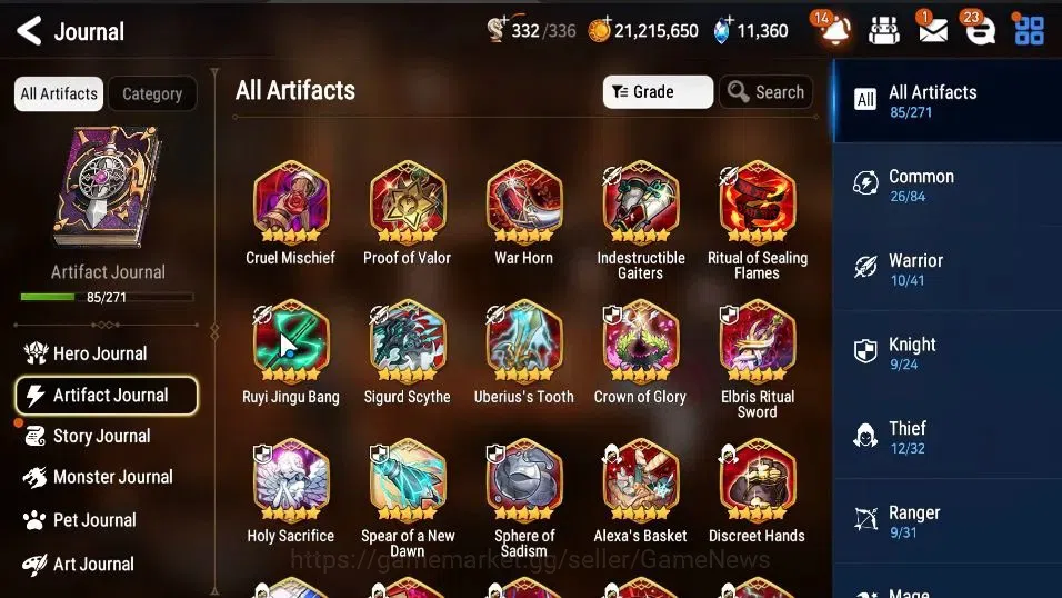 Epic Seven Accounts High-End GLOBAL Unverif|22 ML[LOT Scales,BArunka,EIlynav,BM Haste,etc]+Rinak[299 13