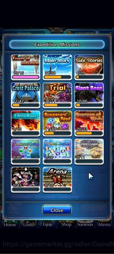Grand Summoners Accounts Global|Rank 99|25 Ascend+18 TW|(Roy,Inumuta,Emiya, image 10