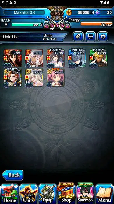 Grand Summoners Accounts Others GLOBAL|8 Ascend|Inumuta TW,Summer Miyu,Chloe,WH Fen,Madoka TW,Orvell,Illya,Azel,etc|check 3