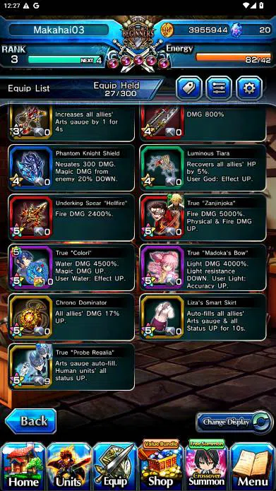 Grand Summoners Accounts Others GLOBAL|8 Ascend|Inumuta TW,Summer Miyu,Chloe,WH Fen,Madoka TW,Orvell,Illya,Azel,etc|check 7