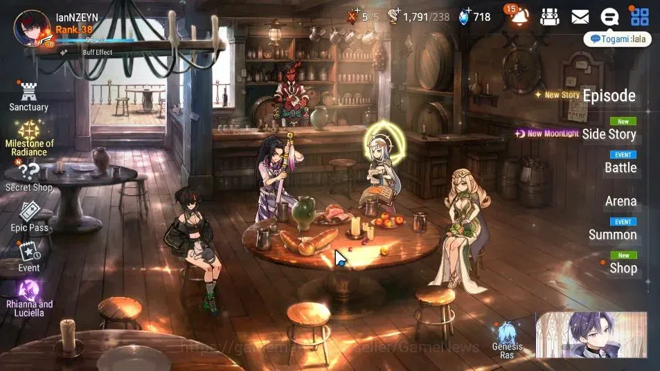Epic Seven Accounts ASIA|5 ML(A Vildred,A Tywin,SS Vivian,Straze,B Hwa image 1