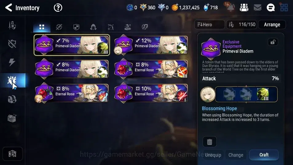 Epic Seven Accounts ASIA|5 ML(A Vildred,A Tywin,SS Vivian,Straze,B Hwa image 12